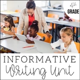 Expository Writing Unit | 4th Grade Lesson Plans | Unit 5