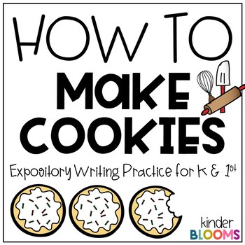 Preview of Expository Writing and How To Writing {Making Cookies}