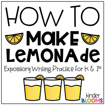 Preview of Expository Writing and How To Writing {Making Lemonade}