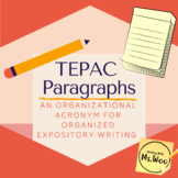 Expository Writing with TEPAC