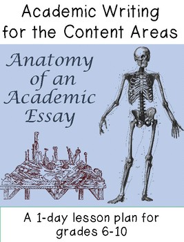Preview of Expository essay writing - content area middle school writing lesson