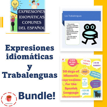 Preview of Expresiones idiomáticas y Trabalenguas:  A Bundle!
