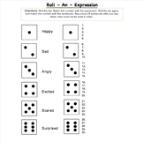 Expression Game - Dice