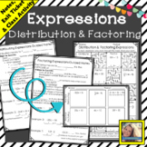 Expressions Distribution and Factoring