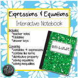 Expressions & Equations Interactive Notebook