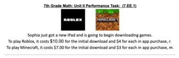 Roblox Math Worksheets Teaching Resources Teachers Pay Teachers - roblox math games