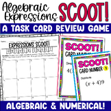 Expressions Scoot Game - Numerical & Algebraic Expressions