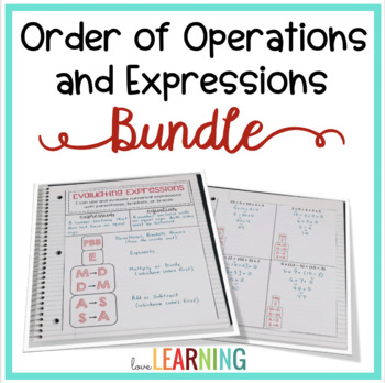 Preview of Order of Operations and Numerical Expressions Slides and Activities