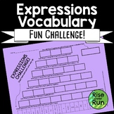Expressions Vocabulary Worksheet