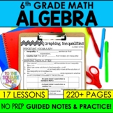 Expressions and Equations - 6th Grade Math Guided Notes