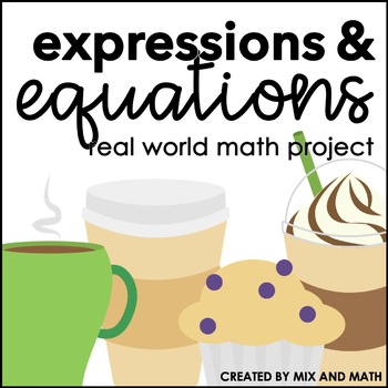 Preview of Expressions and Equations Project