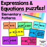 Expressions and Equations Puzzles | Algebraic Expressions 