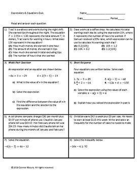 Practice answer 3 expressions and key domain equations Evaluating Algebraic