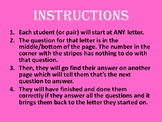 Expressions and Order of Operations Scavenger Hunt