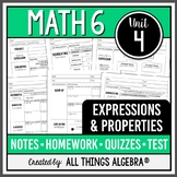 Expressions and Properties (Math 6 Curriculum – Unit 4) | 