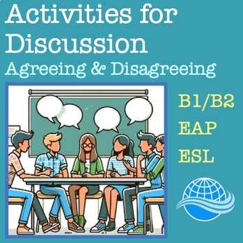 Preview of Expressions for Agreeing & Disagreeing Interactive Activities Bundle (ESL/EAP)