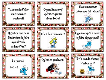 Expressions with avoir, quiz quiz trade, fan & pick in French by French ...