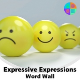 Expressive Expressions Word Wall for Spanish Class