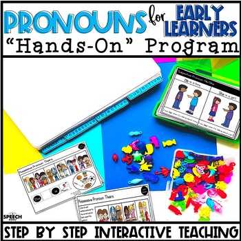 Preview of Pronouns Speech Therapy: Preschool Language Activities