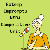 Extemporaneous - Impromptu Speaking NSDA Competitive Unit
