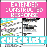 Extended Constructed Response ECR STAAR Writing Checklist 