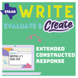 Extended Constructed Response Writing for STAAR - Test Pre
