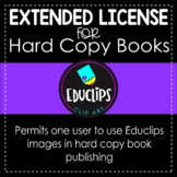 Extended License - Hard Copy Books {Educlips}