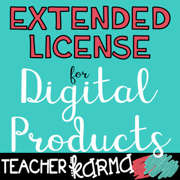 Preview of Extended License for Digital Products Includes Movable Pieces (Lifetime)