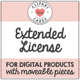 Extended License for Digital Products with Moveable Pieces