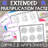 Extended Multiplication Facts Study