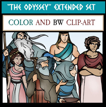 odyssey characters clipart