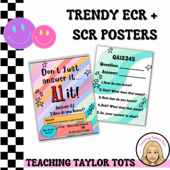Preview of Extended + Short Constructed Response Posters