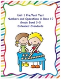 Extended Standards Pre/Post Test *Numbers and Operations i