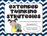 Extended Thinking Strategies Posters