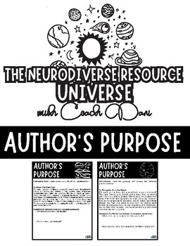 Preview of Extension Activity: Author's Purpose Passage Pack