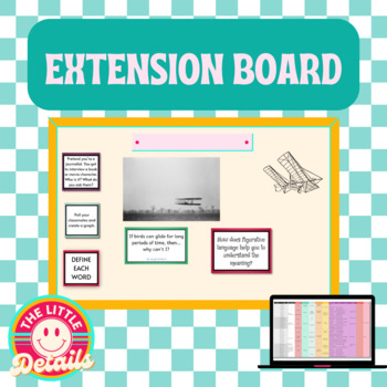 Preview of Extension Choice Bulletin Board