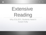 Extensive Reading, Why ESL/EFL Students Need It