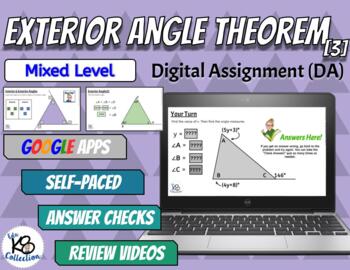 Preview of Exterior Angle Theorem [3] - Digital Lesson