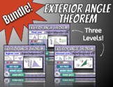 Exterior Angle Theorem BUNDLE - Digital Lessons