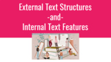 External Text Structures and Internal Text Features