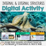 External and Internal Structures of Animals Digital Activi