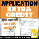 Form for Extra Credit Assignments and Requests - Back to S