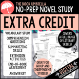 Extra Credit Novel Study { Print & Digital }