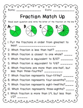 extra fraction practice by the busy class teachers pay teachers