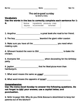 journeys 3rd grade answer key