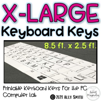 Preview of Extra Large Keyboard Keys- PC