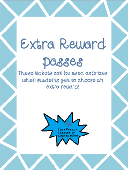 extra reward