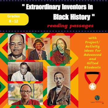 Preview of Extraordinary Inventors in Black History - Reading Packet and Activity Ideas