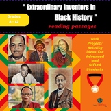 Extraordinary Inventors in Black History - Reading Packet 