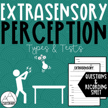 Preview of Psychology: Extrasensory Perception Types & Tests